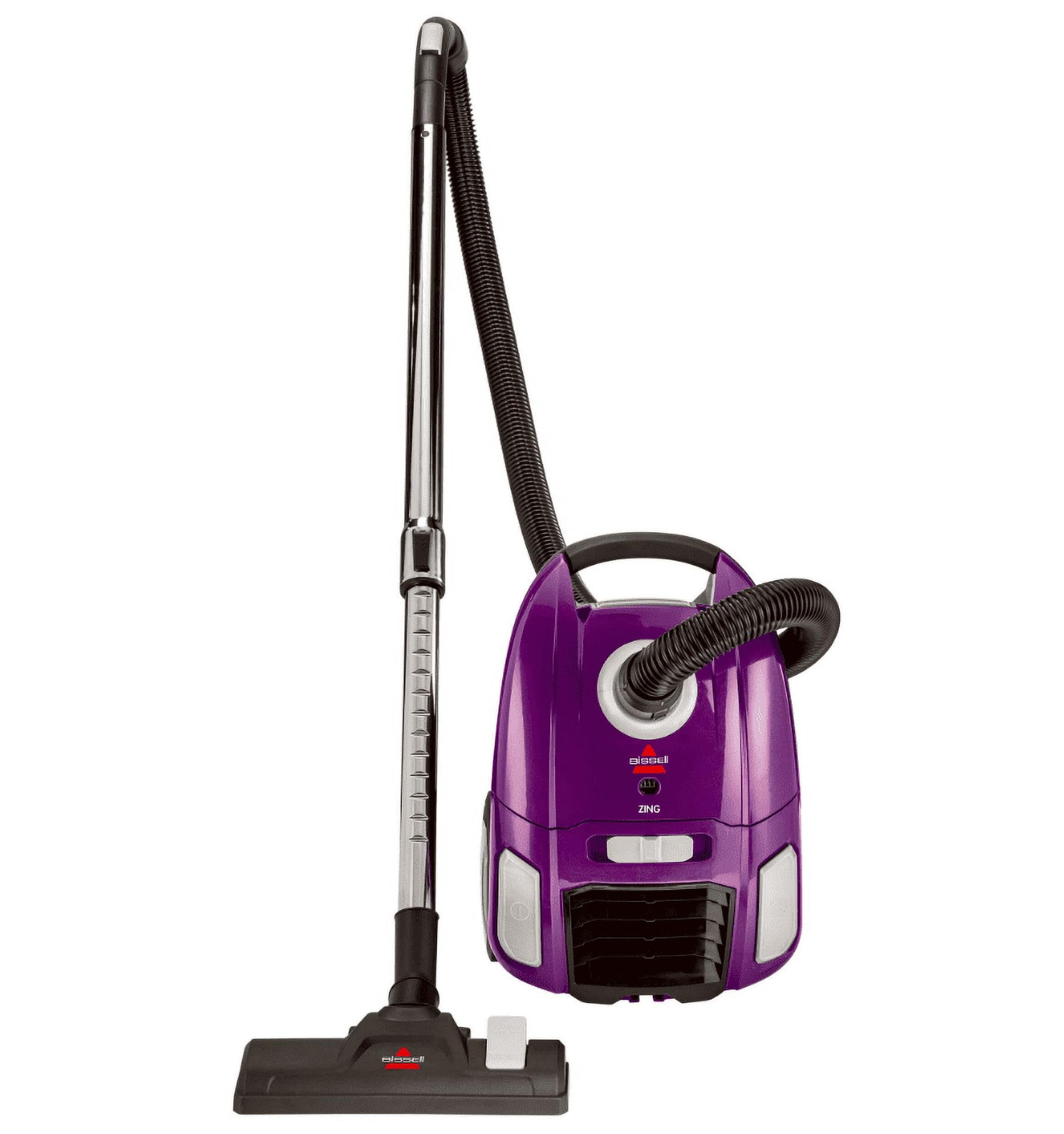 Canister Upright Vacuum Cleaner Lightweight & Powerful Suction with Telescoping Wand