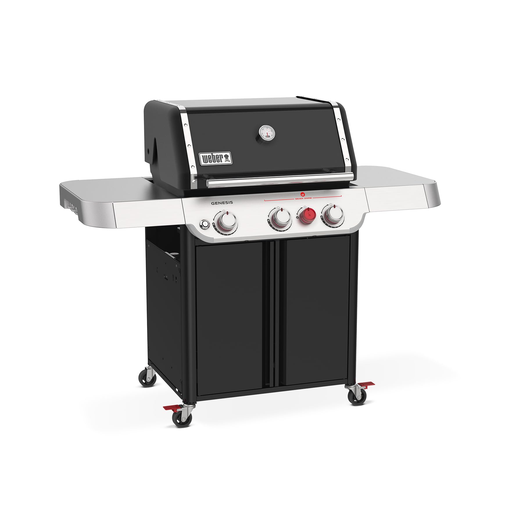 Genesis E-325 Liquid Propane Gas Grill for Outdoor Cooking, 3 Burners, Black