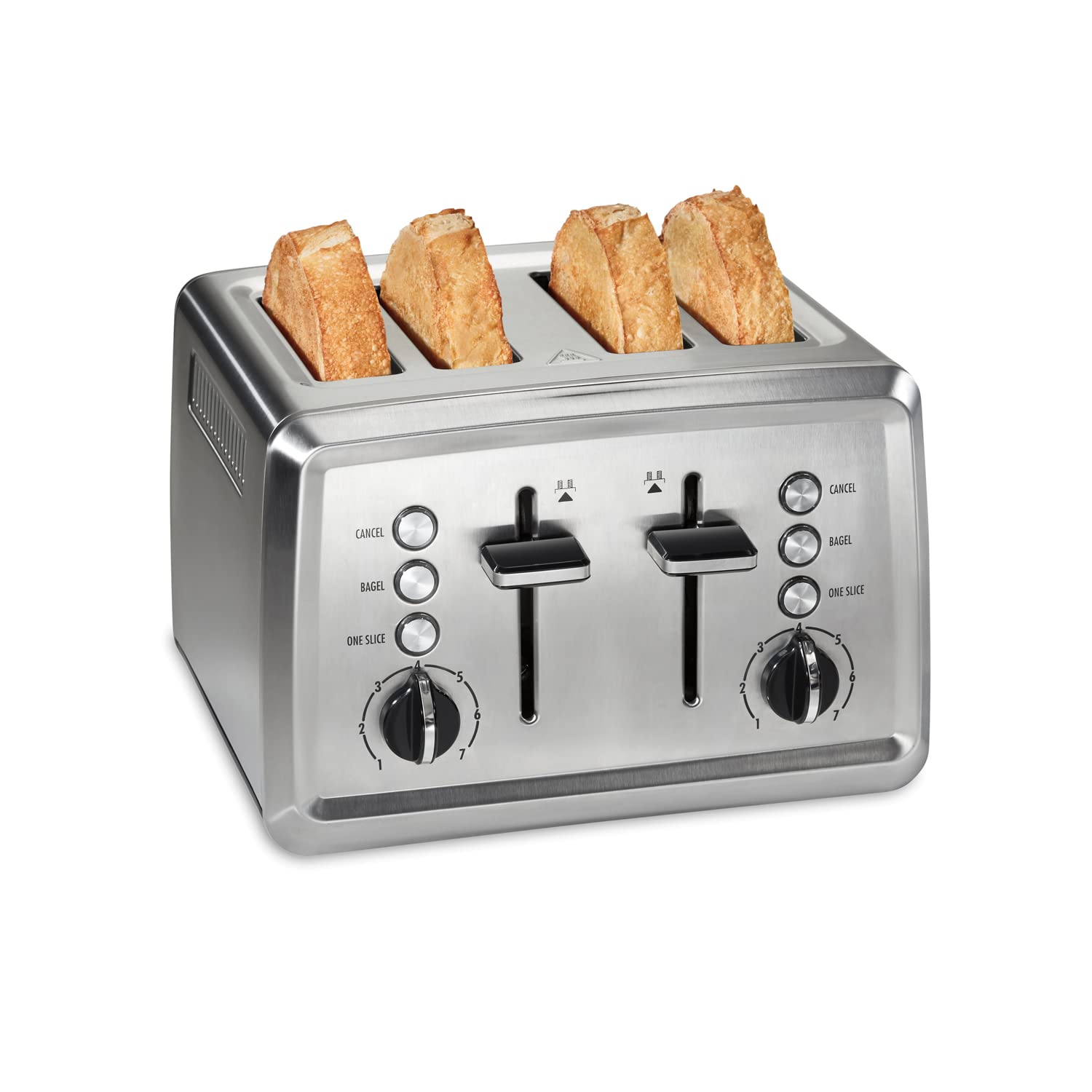 4 Slice Toaster with Extra-Wide Slots, Bagel Setting, Toast Boost