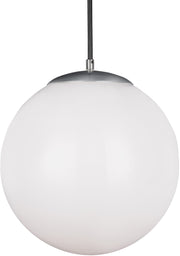 6024-04 Leo - Hanging Globe One Light Pendant Hanging Modern Light Fixture