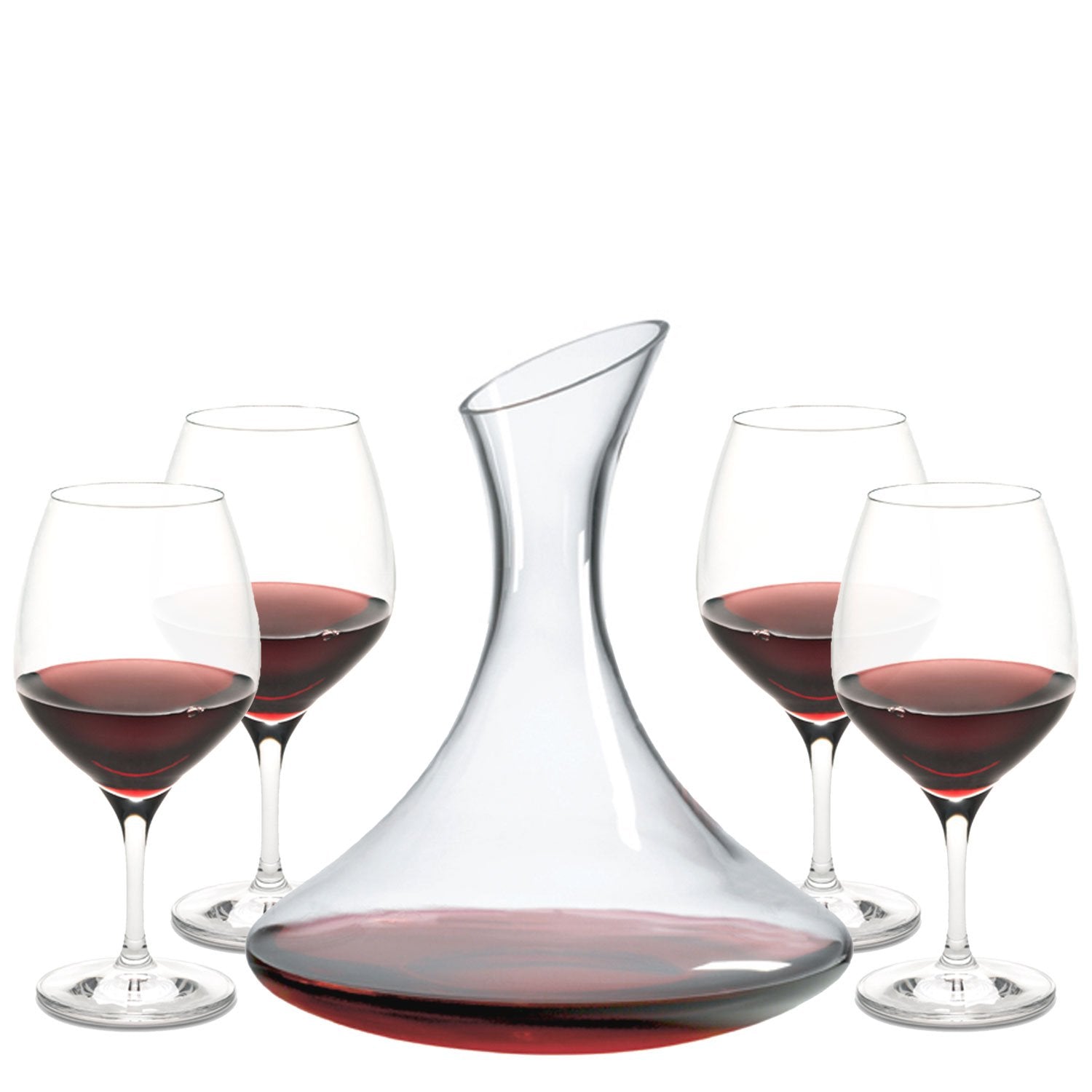 Crystal Burgundy Wine Series Gift Set