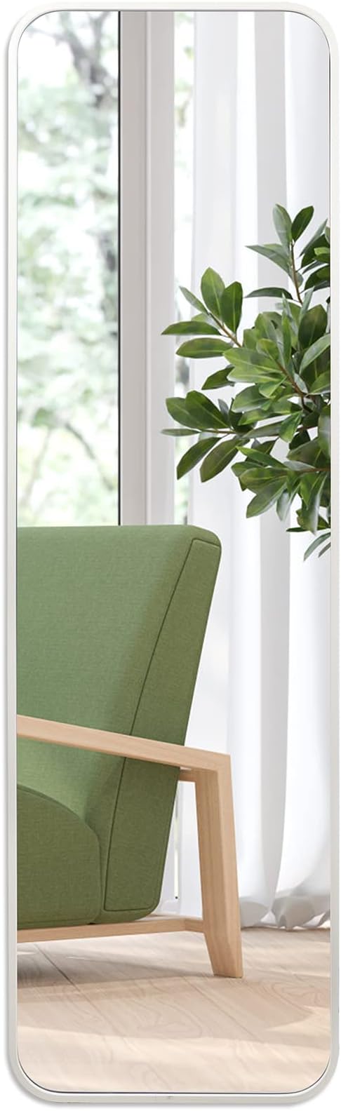 47"x14" Gold Full Length Mirror Aluminum Framed