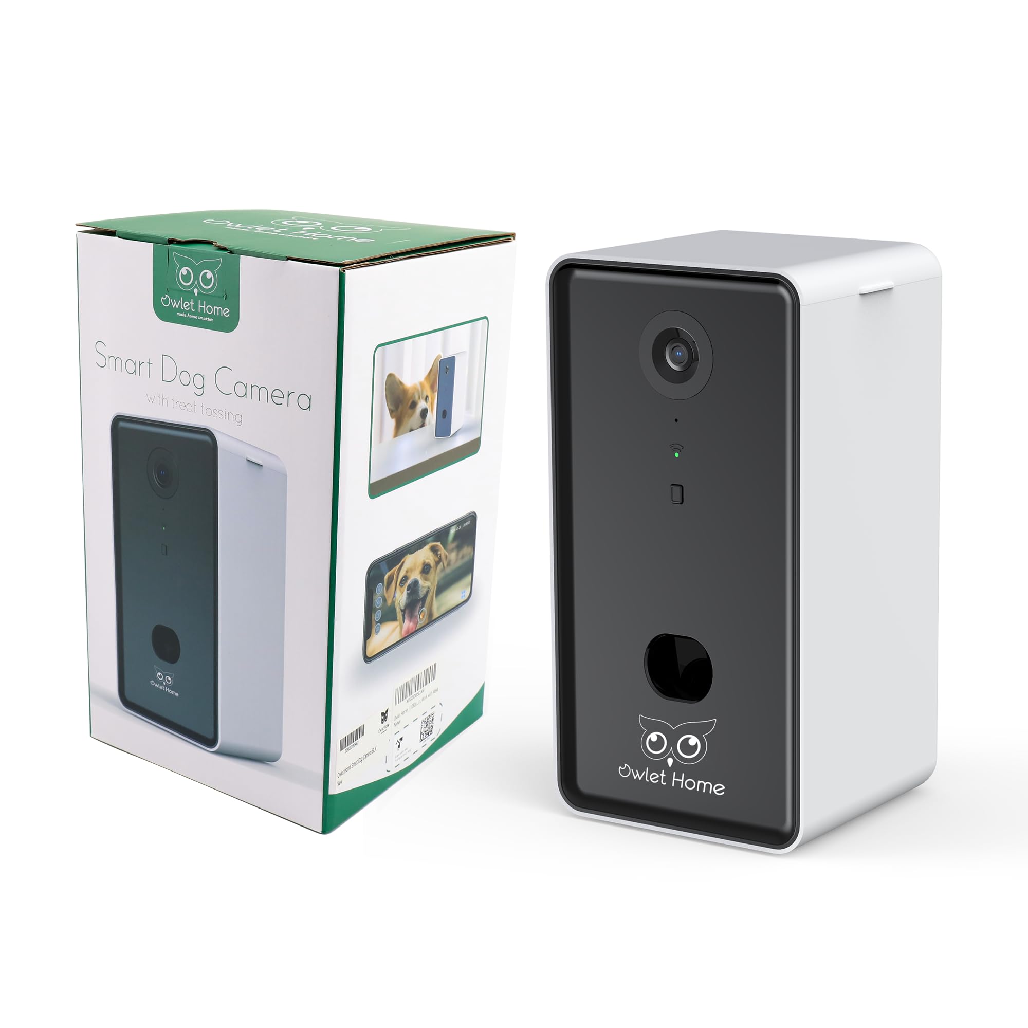 Pet Camera with Treat Dispenser/Tossing for Dogs/Cats, Smart Dog/Cat Camera, Free App