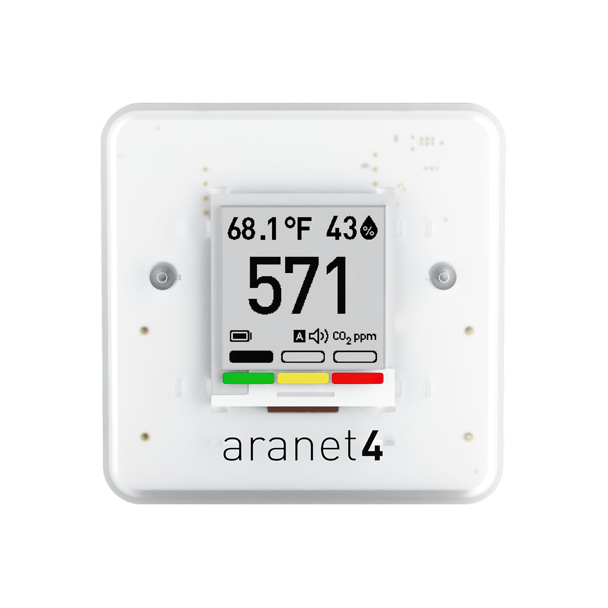 Aranet4 Home: Wireless Indoor Air Quality Monitor for Office or School (CO2