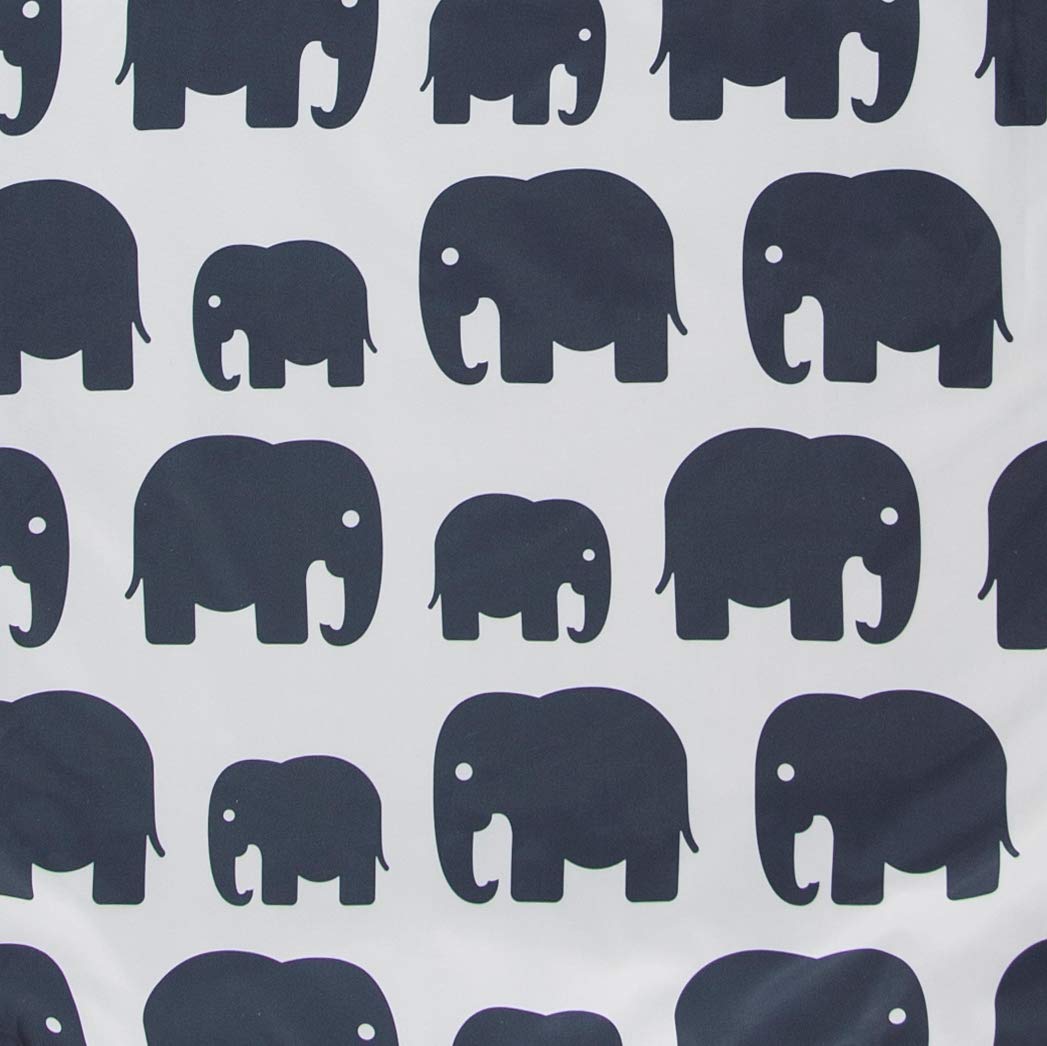 BundleBean - GO - Sling, Carseat, or Stroller Cover - Waterproof - Gray Elephant