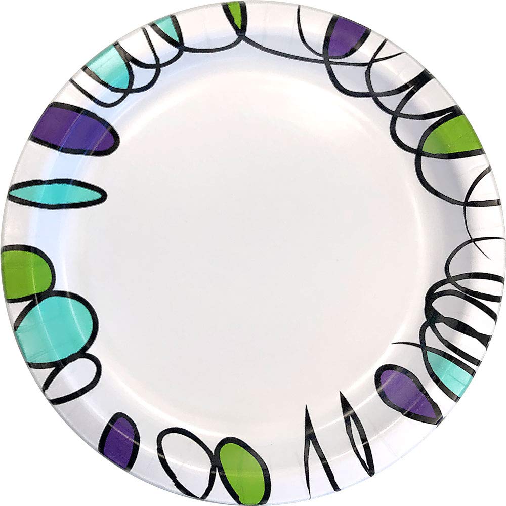Ultra Paper Plates, 6.87 Inch, Disposable, 600 Count (2 Pack of 300) (Previously Encore)