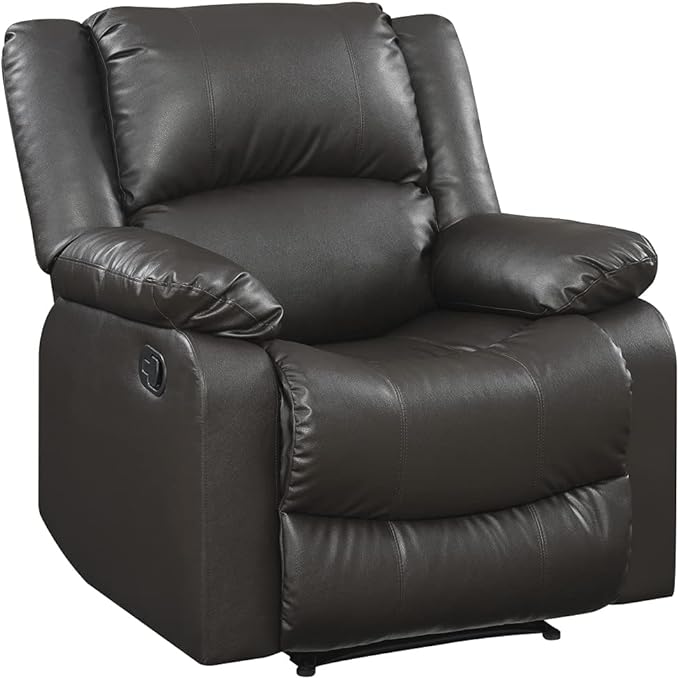 Warren Manual Recliner Microfiber Beige,living room