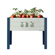 Garden Bed Outdoor Planter Box with Long Feet Raised Flower Bed Kids Outdoor