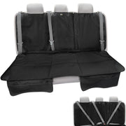 Car Seat Protector, Under Child Car Seats Cover | Waterproof, 3 Functional Rear Belts