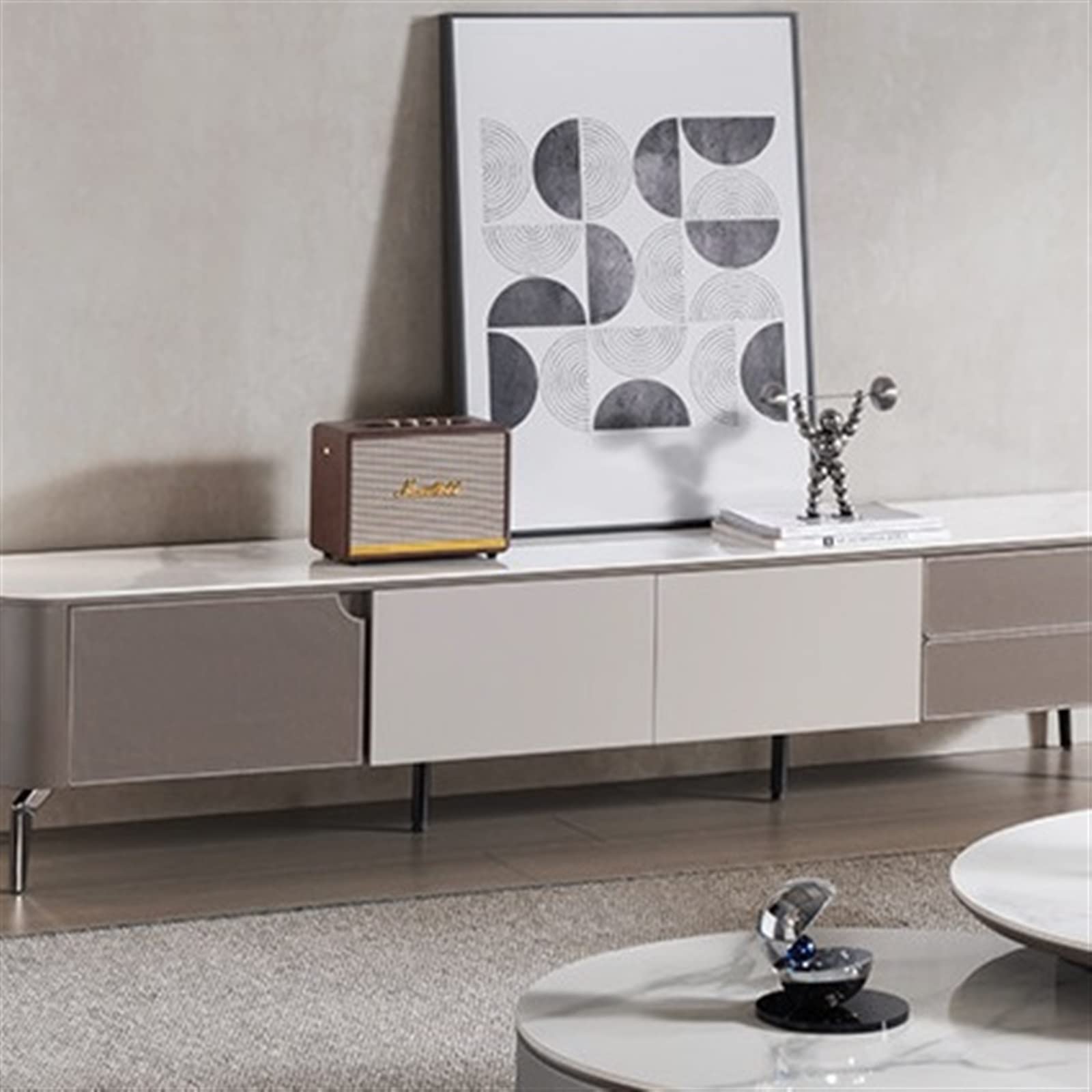 TV Stand for Living Room Furniture, Storage Room