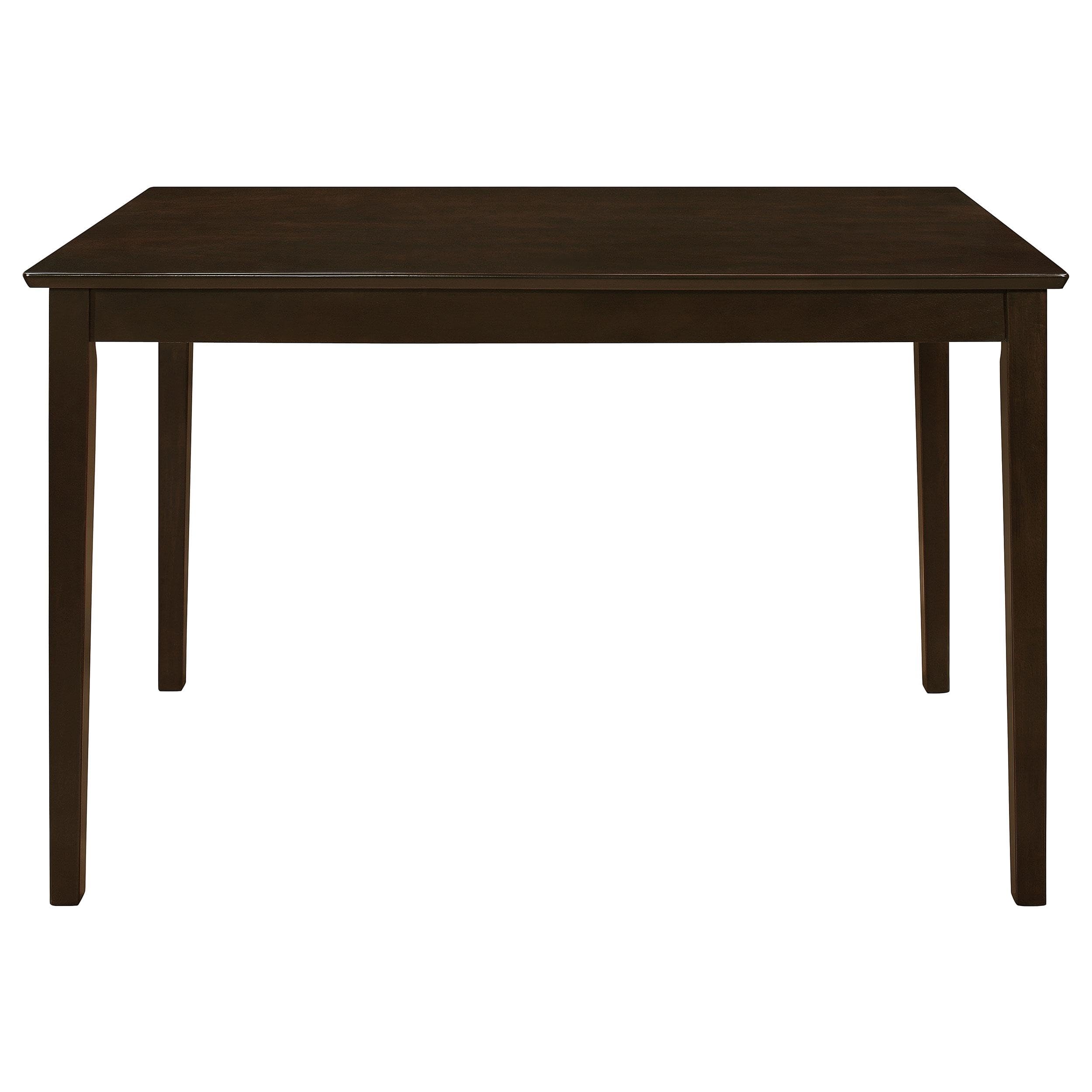 Taraval 5-piece Dining Set with Bench Cappuccino and Dark Brown