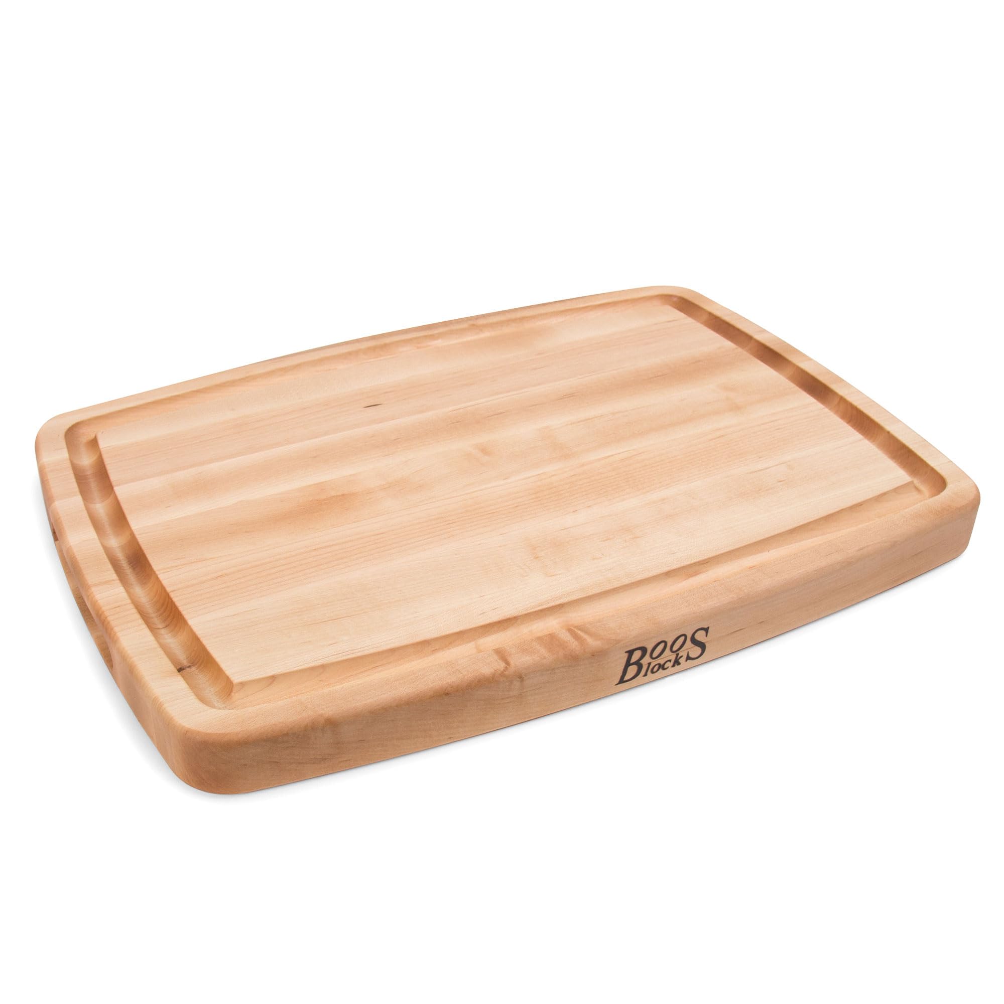 CB Series, Maple Cutting Board w/Juice Grooze