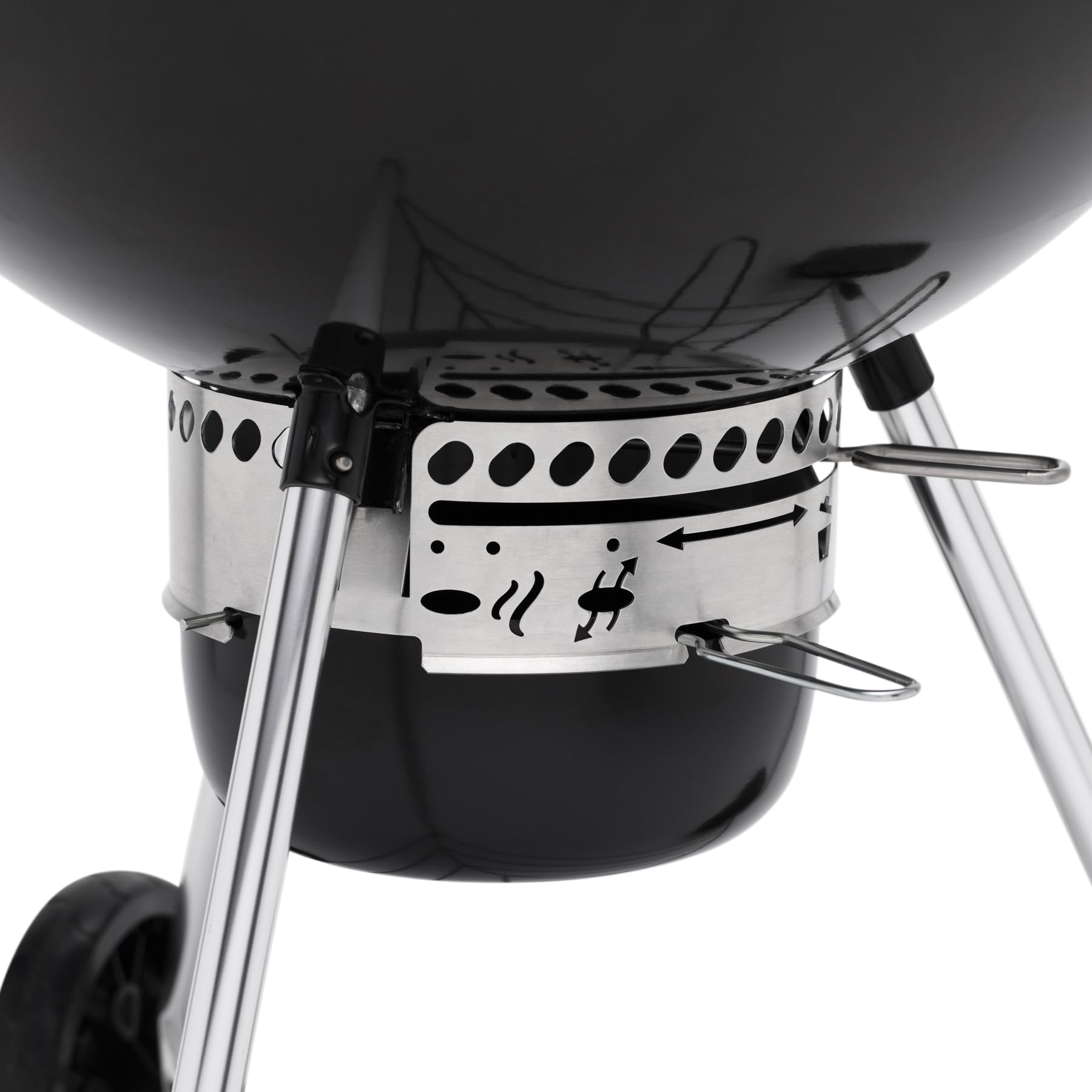 Master-Touch Charcoal Grill 26-Inch, Black