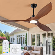 60 Inch Outdoor Ceiling Fans with Lights and Remote