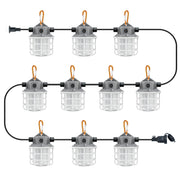 LED Construction String Lights, 150W 15000lm LED String Work Lights, Temporary