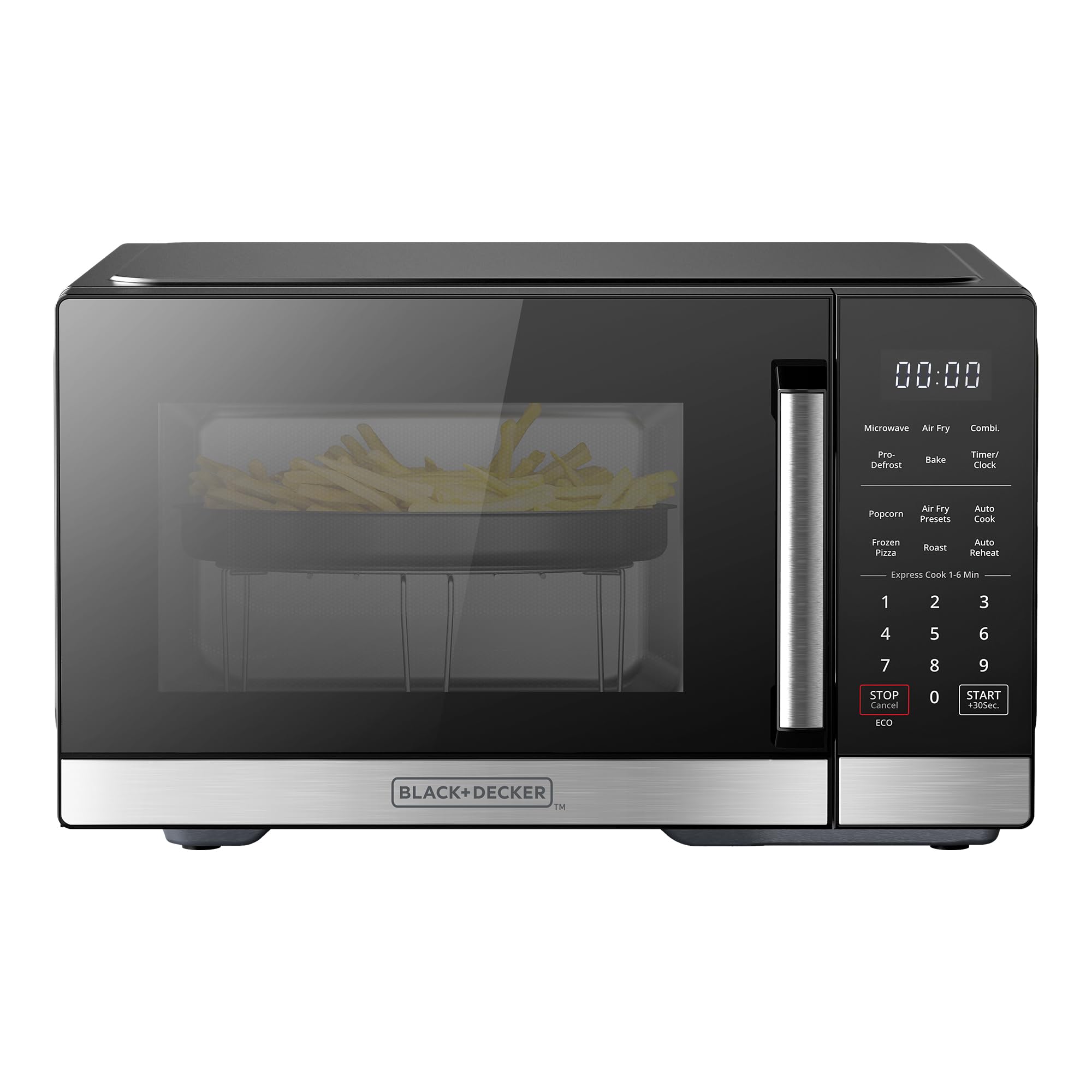 5-in-1 Microwave Oven with Air Fry, Combi, Bake, Roast, and Convection Cooking