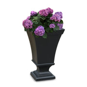 Richmond Self-Watering Lightweight Pedestal Style Estate Urn Planter in All-Weather