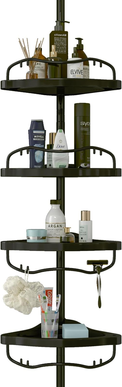 Shower Organizer Caddy, 39-125 Inch Home Decor Organization And Storage Bathroom
