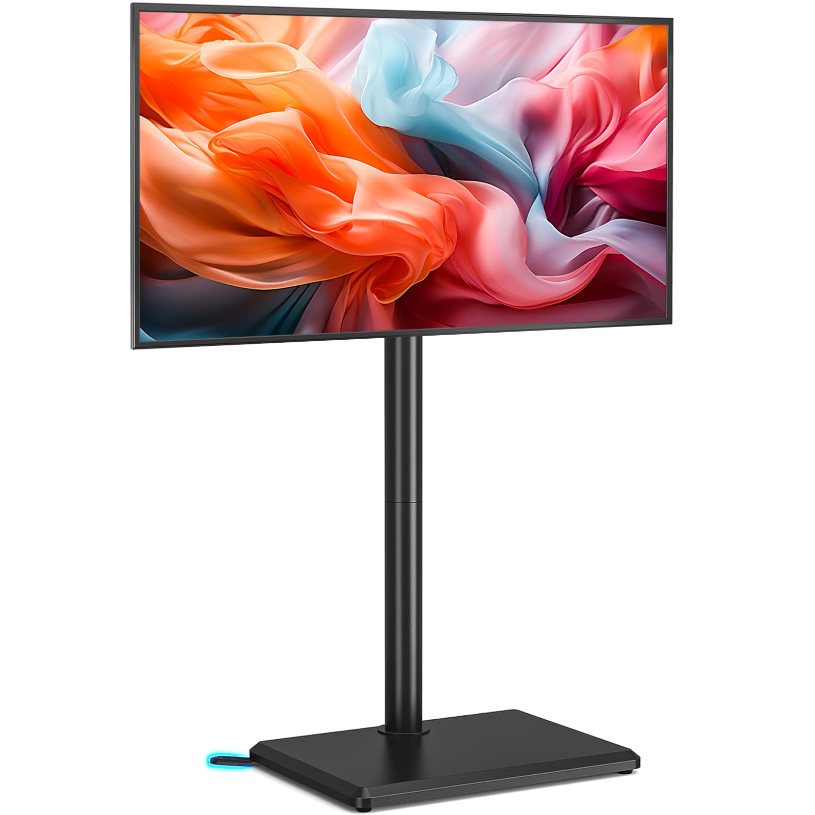 TV Stand with Mount for 32-60 inch TVs up to 88 lbs, Height Adjustable Tall