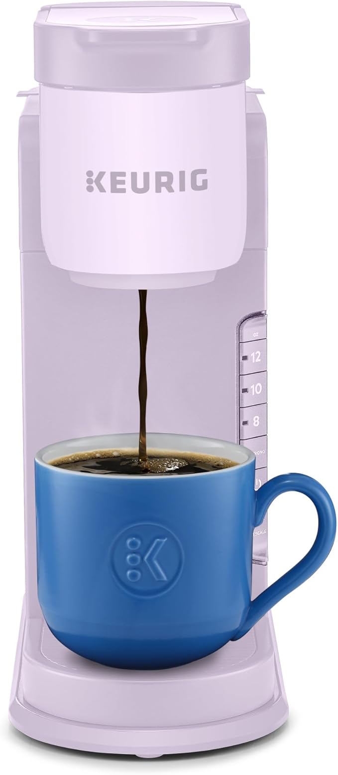 K-Express Single Serve K-Cup Pod Coffee Maker, 3 Brew Sizes, Strong Button Feature