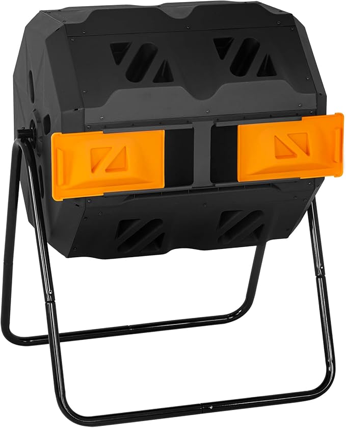 Composting Bins 43 Gallon Outdoor Tumbling Compost Bin Compost Tumbler Bucket