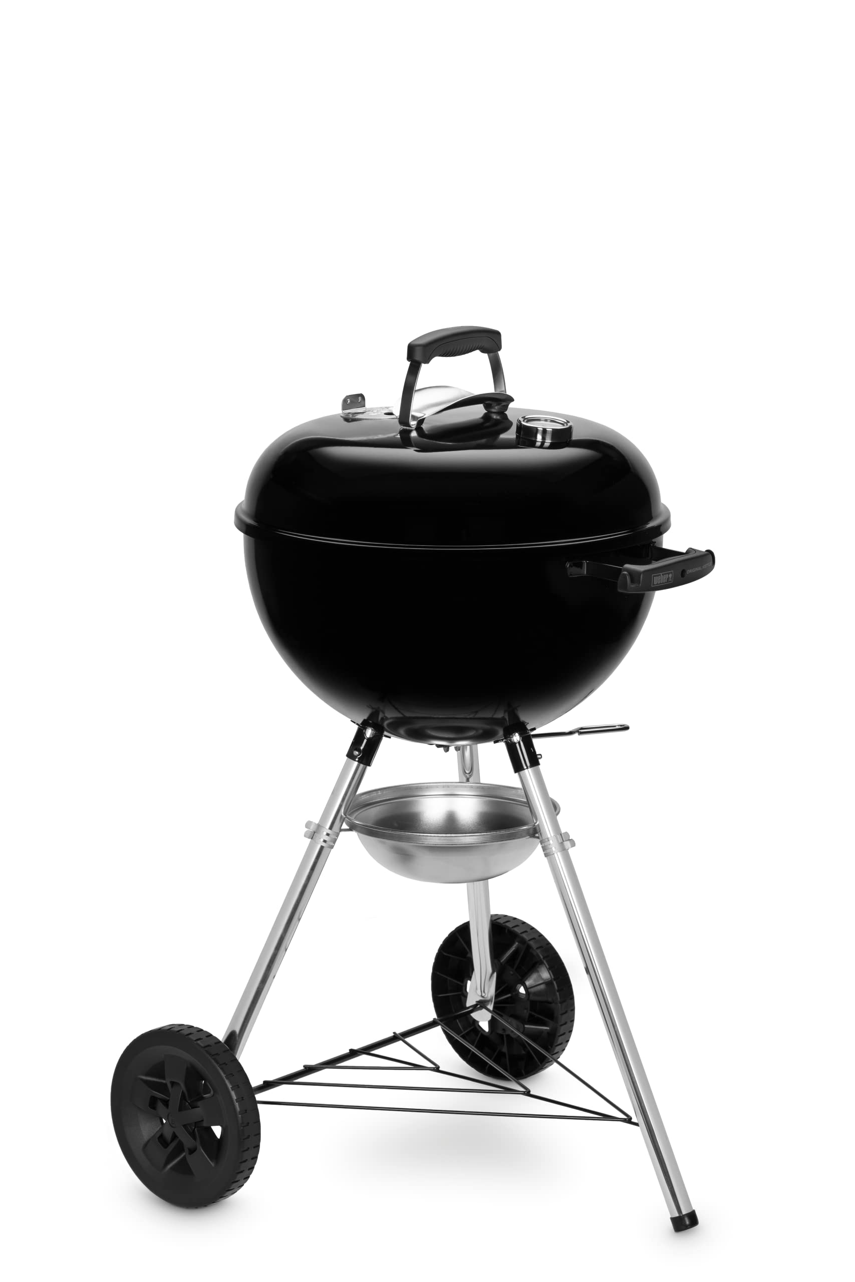 Original Kettle Charcoal Grill Barbecue, 47cm | E-4710 BBQ Grill with Lid Cover, Thermometer