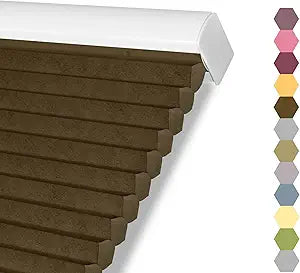 Custom Size 100% Blackout Cordless Cellular Shades & Blinds Honeycomb Blinds