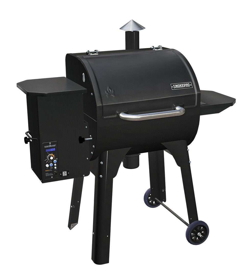 SmokePro SG 24 Smoker, Black (PG24SG) Wood Pellet Grill