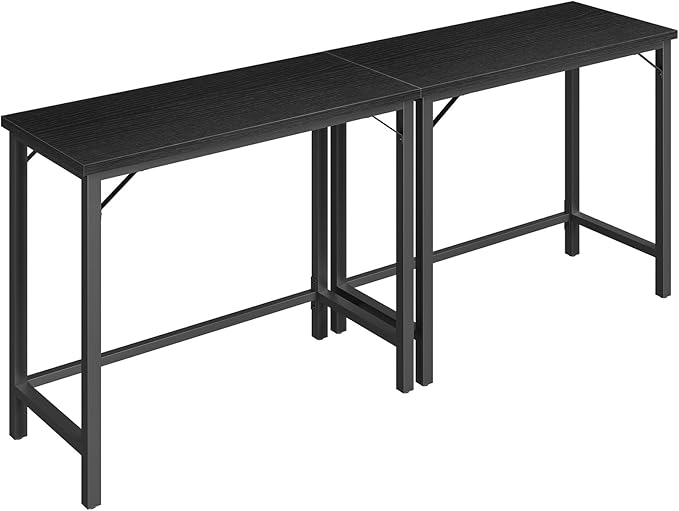 Narrow Bar Table, 63-Inch Pub Table for Dining Room
