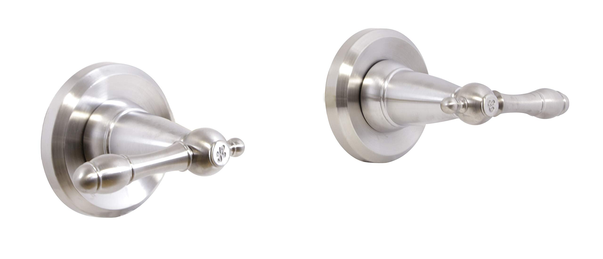 Bath and Shower Trim Kit with Valve, Dual-Handle, High-Pressure Shower Head