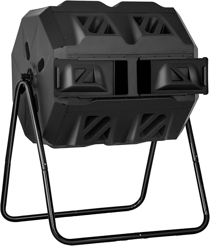 Composting Bins 43 Gallon Outdoor Tumbling Compost Bin Compost Tumbler Bucket