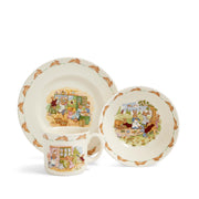 Bunnykins 3-Piece Childrens Set (Bowl, Plate & One Handled Mug)