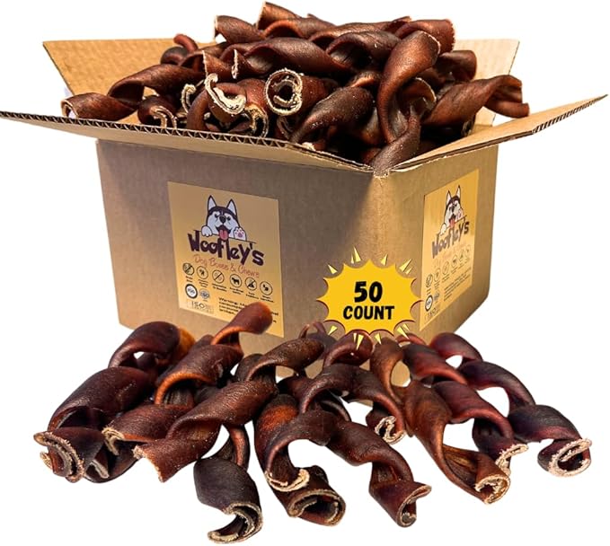 6 Inch Collagen Springs for Dogs - 100 Count - Collagen Chews - Bully Stick Spiral