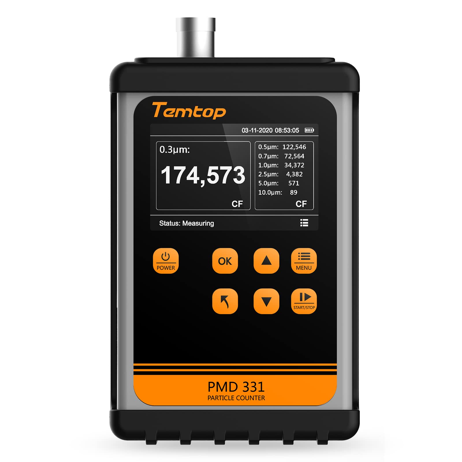 Portable Particle Counter - Handheld Aerosol Dust Monitor