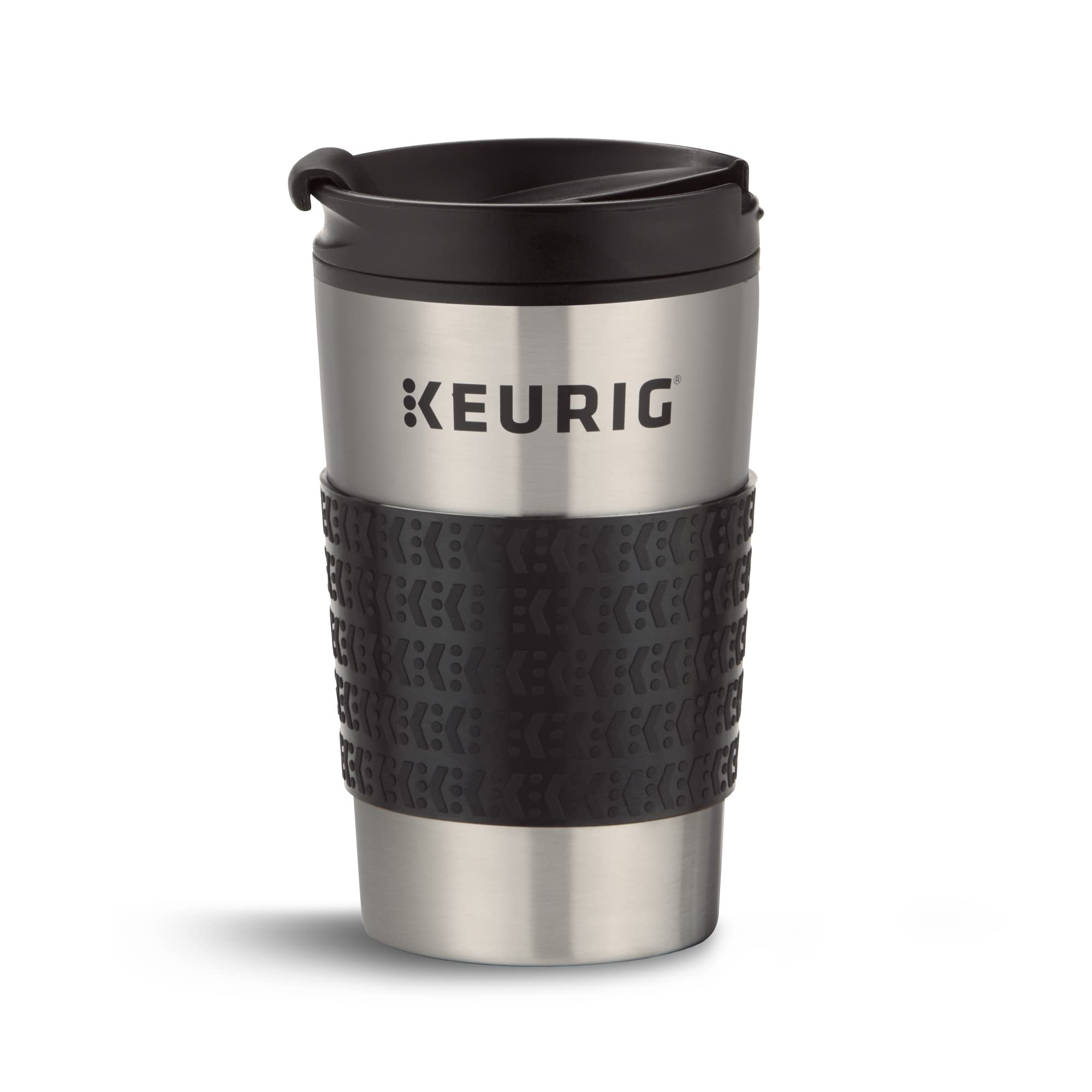 K-Mini Plus Single Serve K-Cup Pod Coffee Maker with Travel Mug (1 Count) Bundle