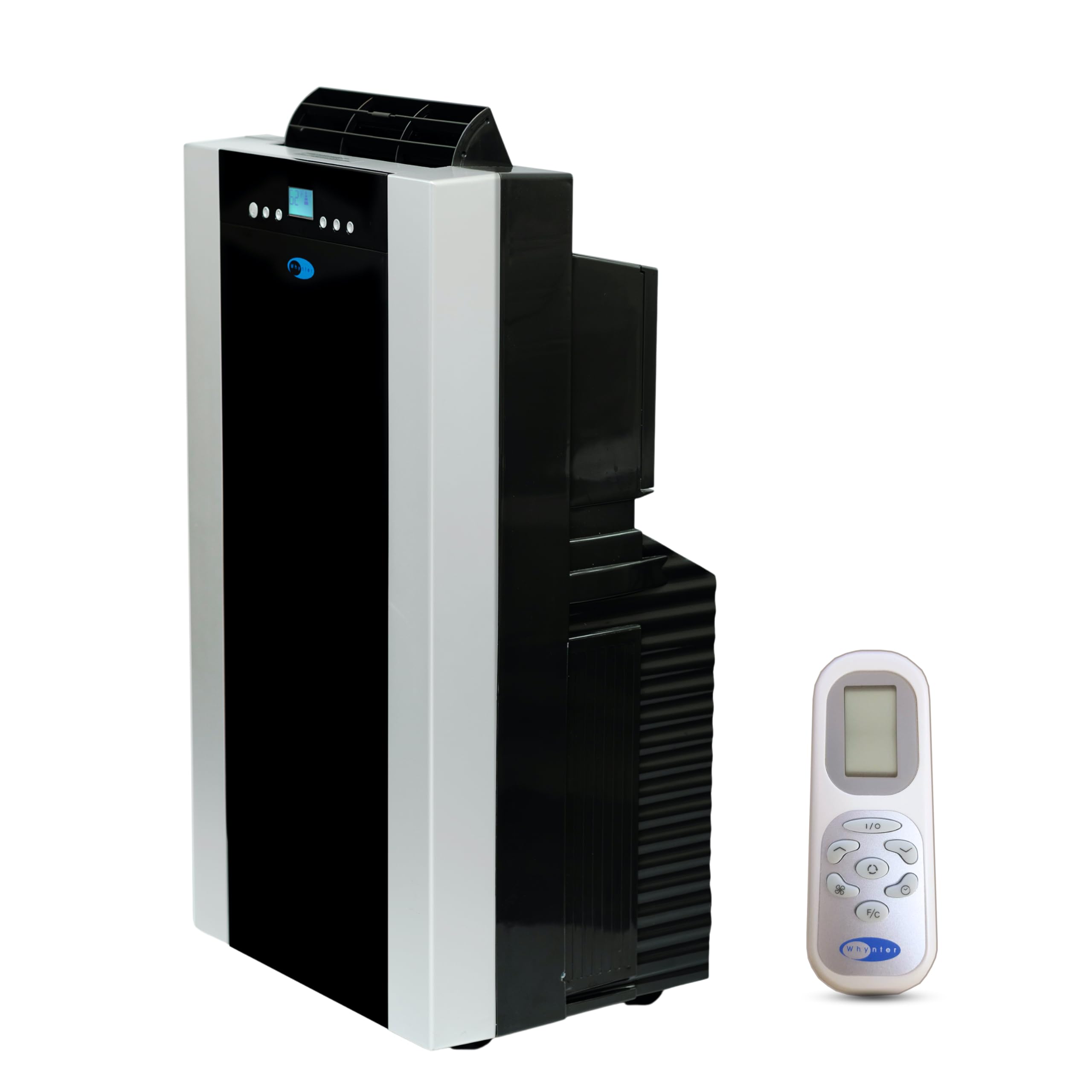 Portable Air Conditioner 14,000 BTU with Dual Hose Dehumidifier & Cooling Fan