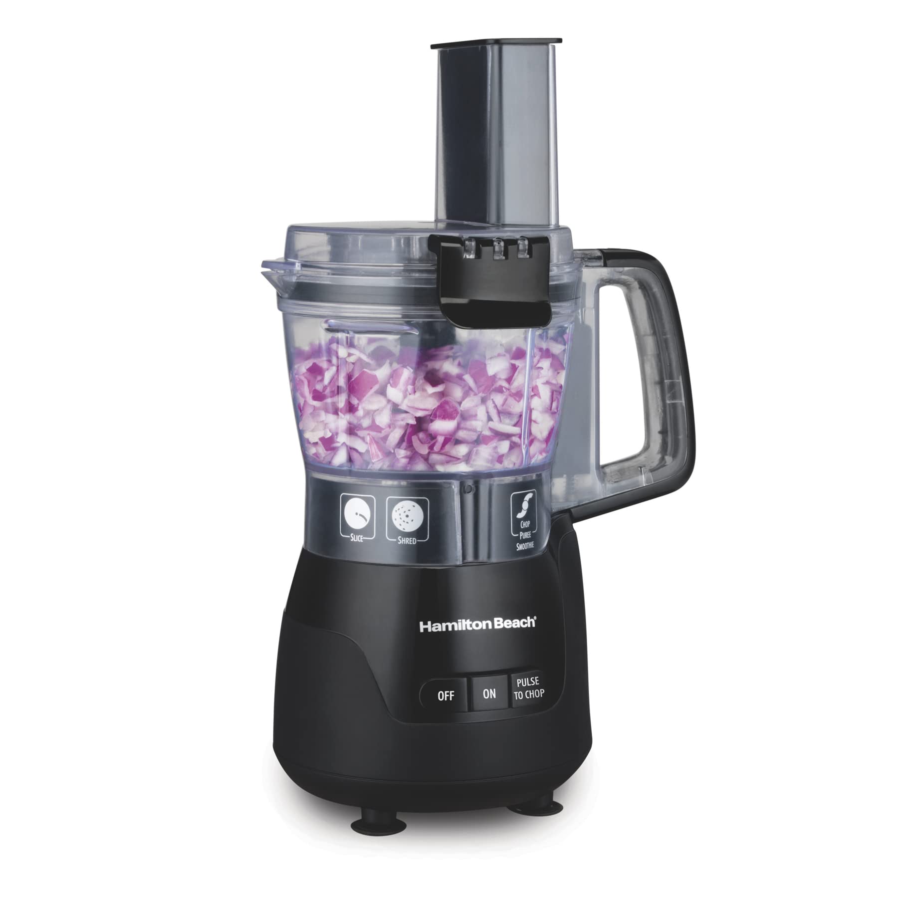 Stack & Snap 4-Cup Mini Food Processor & Vegetable Chopper