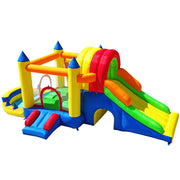 Inflatable Bounce House, 8 in 1 Large Bounce Castle with Blower for Kids and Toddlers
