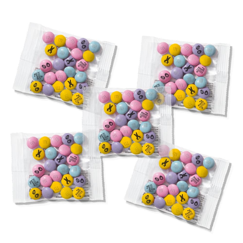Milk Chocolate Easter Party Favors (30 Pack), Printed M&M'S With Fun Easter Themed Icons
