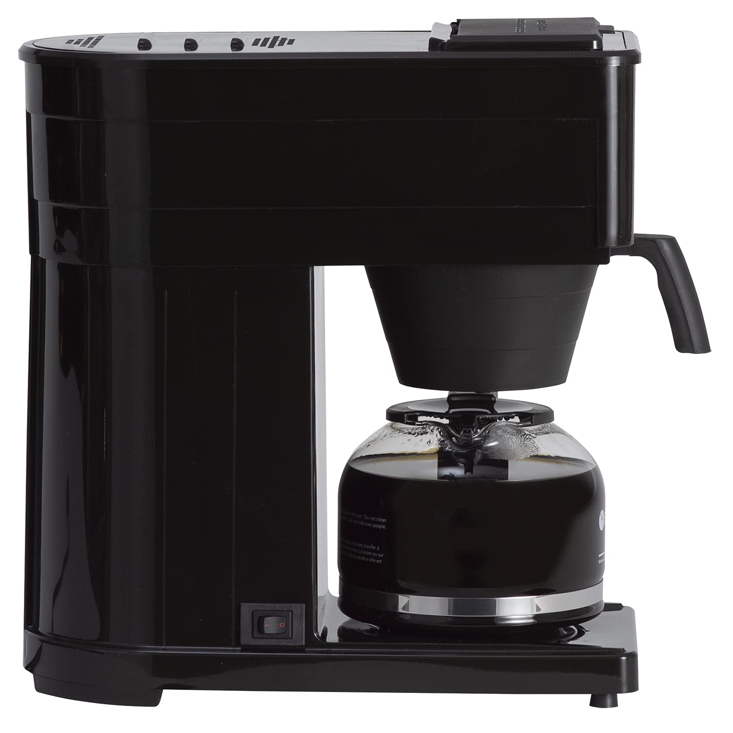 GRB Velocity Brew 10-Cup Home Coffee Brewer, Black