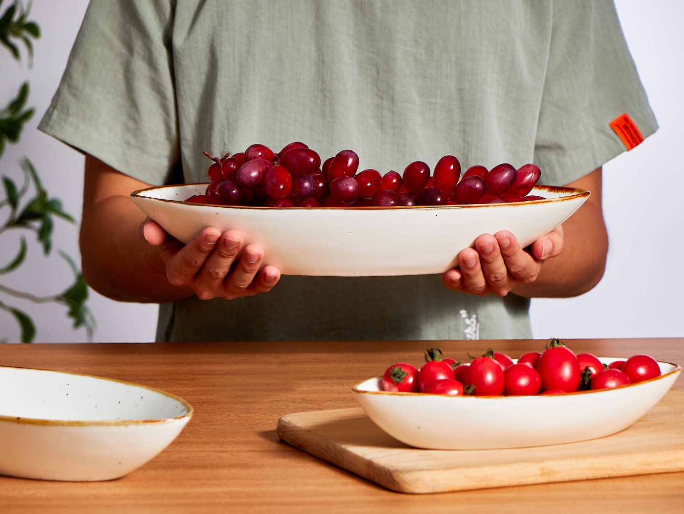 Serving Bowls for Entertaining, Large Serving Dishes Set