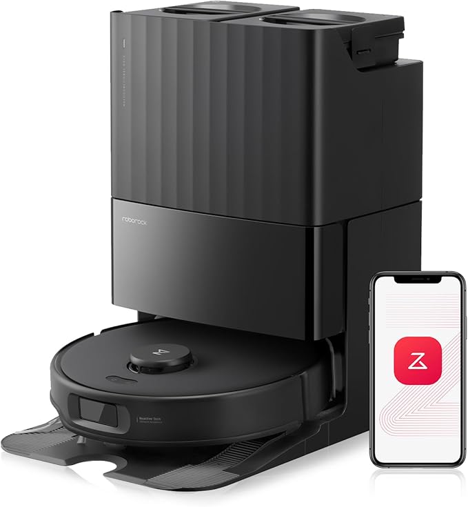 Qrevo Master Robot Vacuum and Mop Combo, 10,000Pa Suction