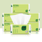 Disposable Face Towels 600 Count, Biodegradable Ultra Soft