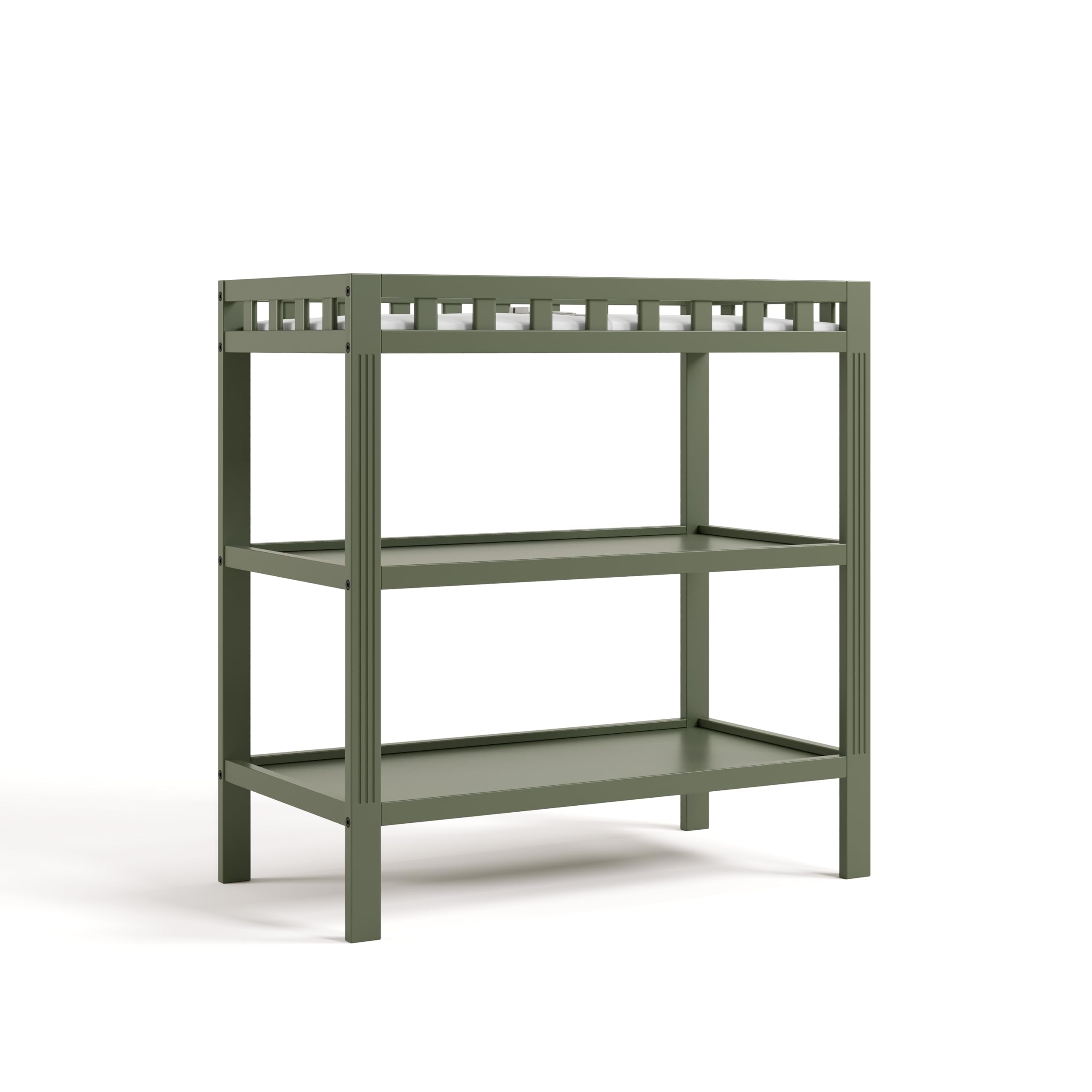Morningside Changing Table (Olive) – GREENGUARD Gold Certified Baby Changing Table