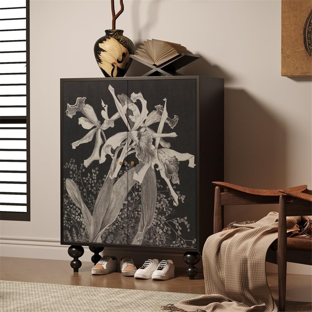 Entryway Shoe Rack Modern Storage Furniture 5-Tier Shoe Cabinet Large