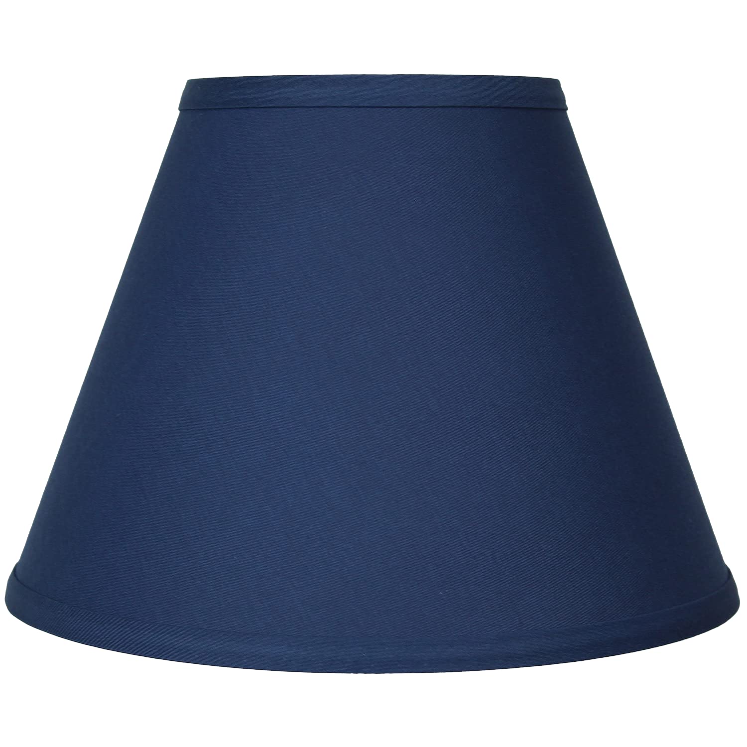 6" Top Diameter x 12" Bottom Diameter x 9" Slant Height Fabric Barrel Lampshade