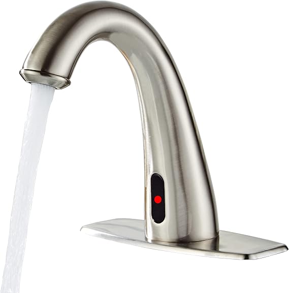 Automatic Touchless Bathroom Faucet Motion Sensor Activated Commercial Basin