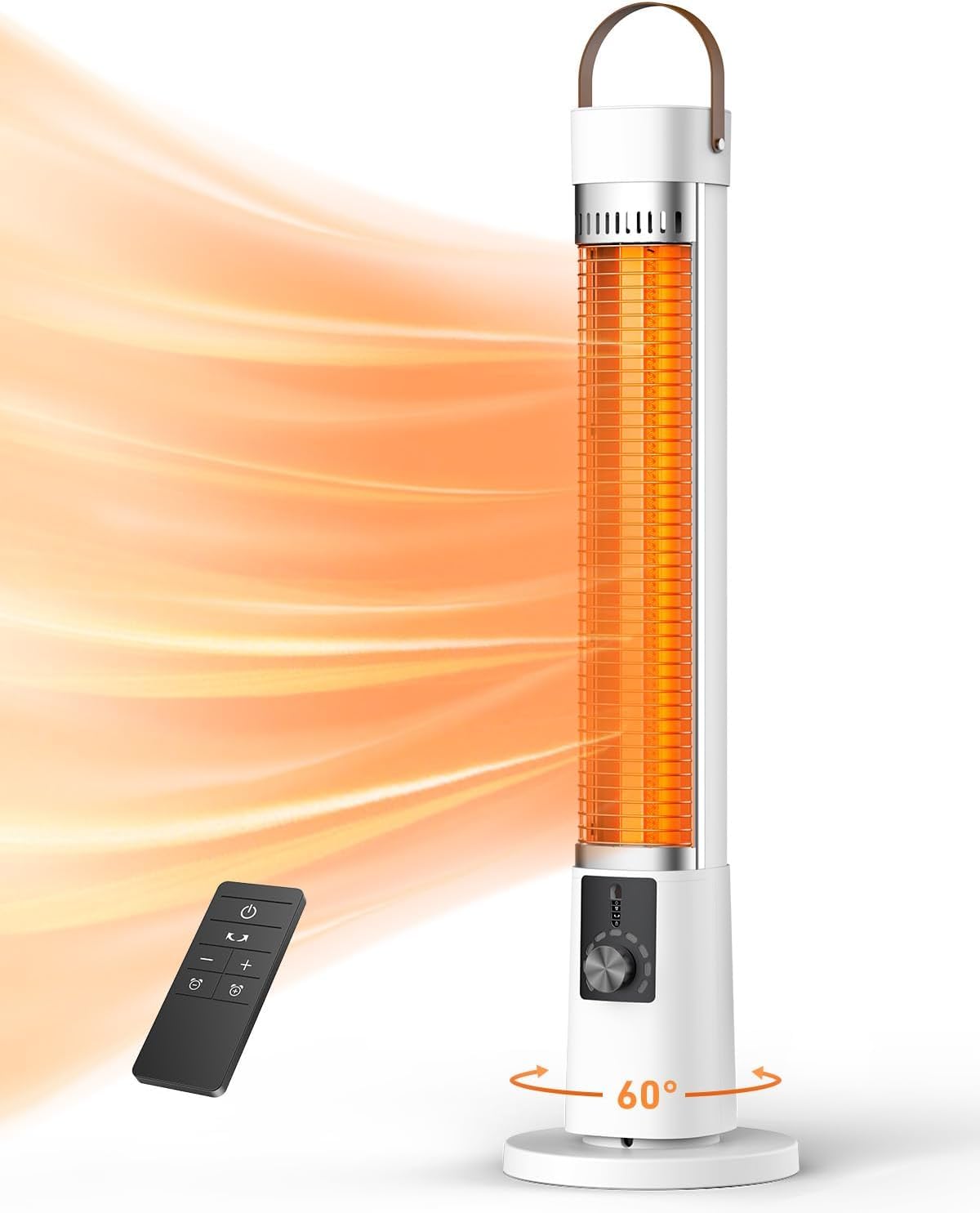 Patio Heater for Outdoor Use, Electric Space Heater Indoor