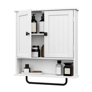 Bathroom Cabinet Wall Mounted Medicine Cabinets with Towels Bar