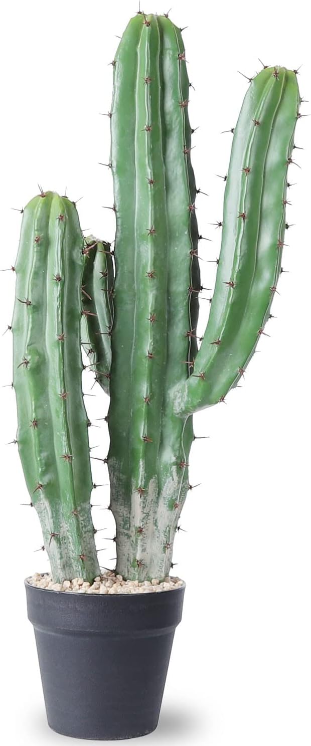 Artificial Cactus Fake Big Cactus 36 Inch Faux Cacti Plants for Home Garden Office Store